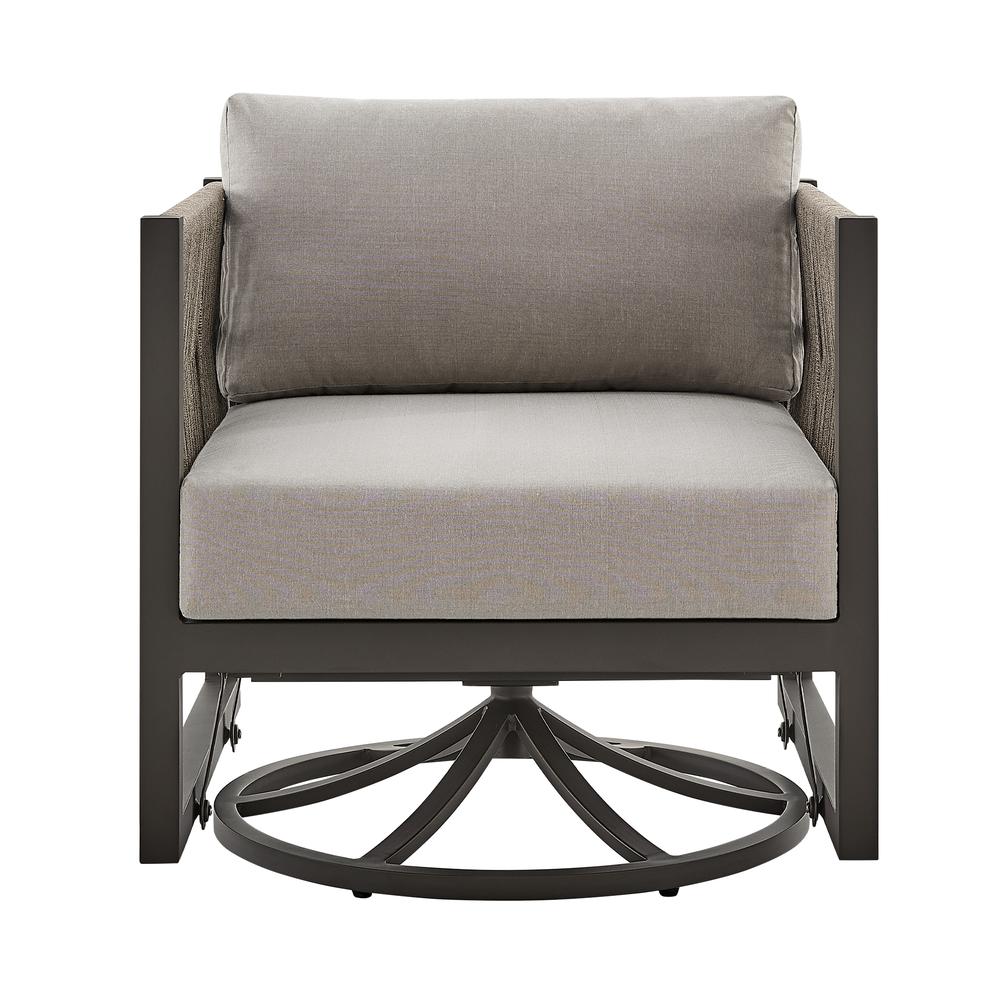 Cuffay Outdoor Patio Swivel Glider Lounge Chair. Picture 1