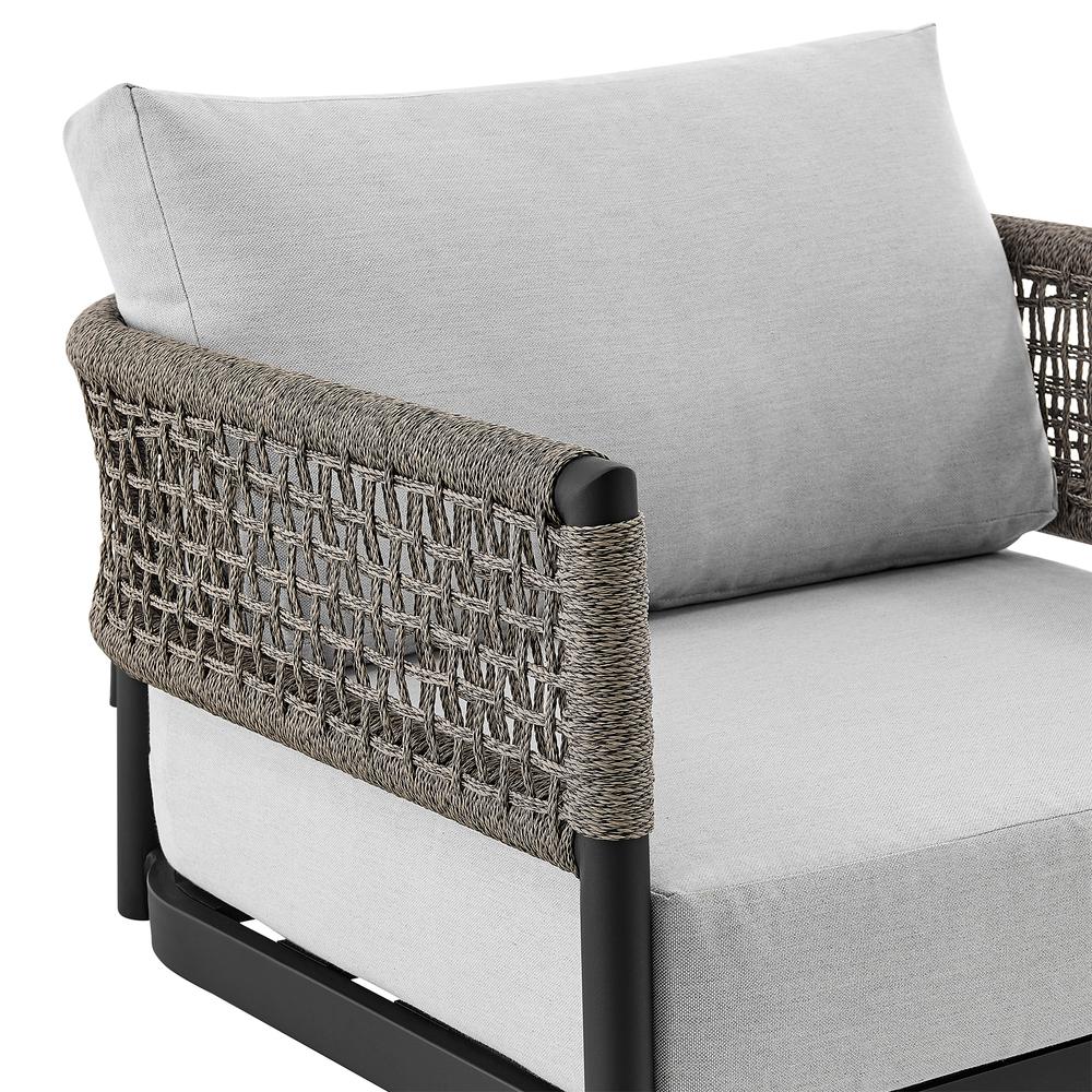 Felicia and Argiope 3 Piece Patio Outdoor Swivel Seating Set. Picture 7
