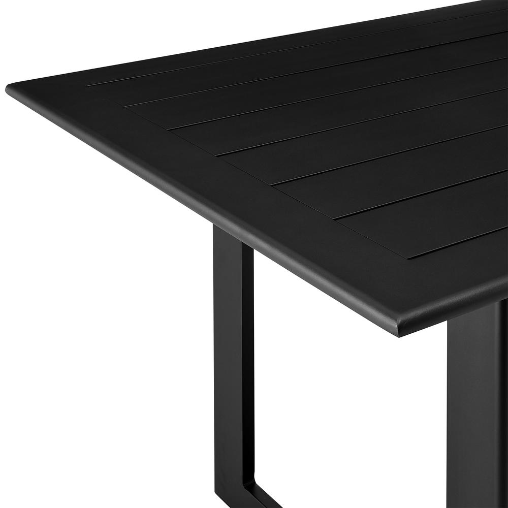 Grand Outdoor Patio Dining Table in Aluminum. Picture 2