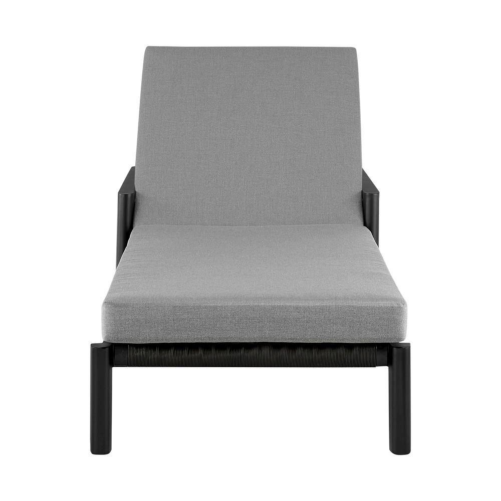 Grand Outdoor Patio Adjustable Chaise Lounge Chair. Picture 1