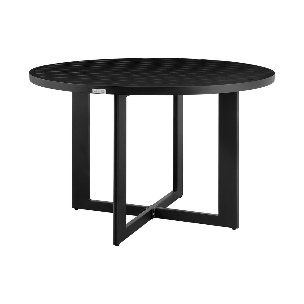 Grand Outdoor Patio 5-Piece Round Dining Table Set. Picture 3