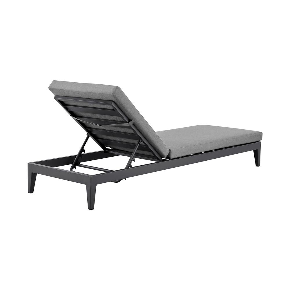 Argiope Outdoor Patio Adjustable Chaise Lounge Chair. Picture 3
