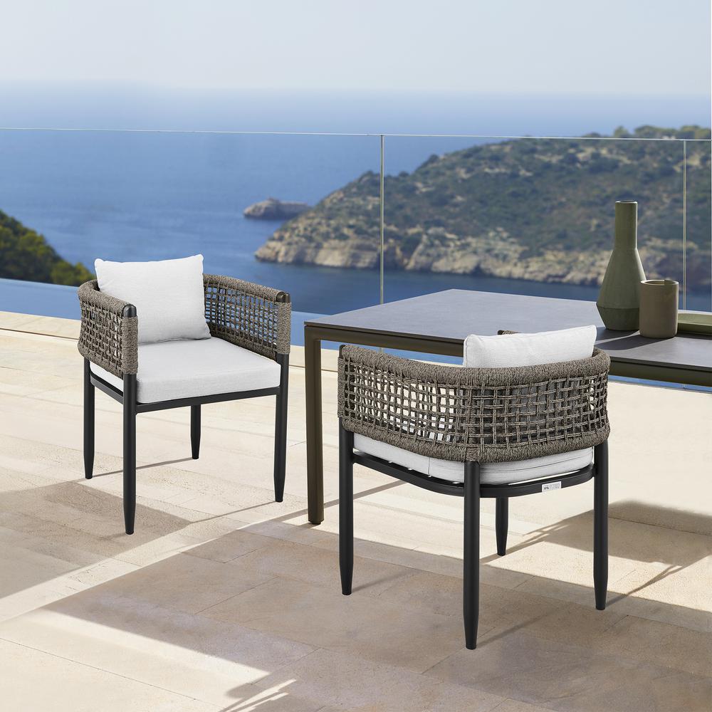 Felicia Outdoor Patio Dining Chair - Set of 2. Picture 10