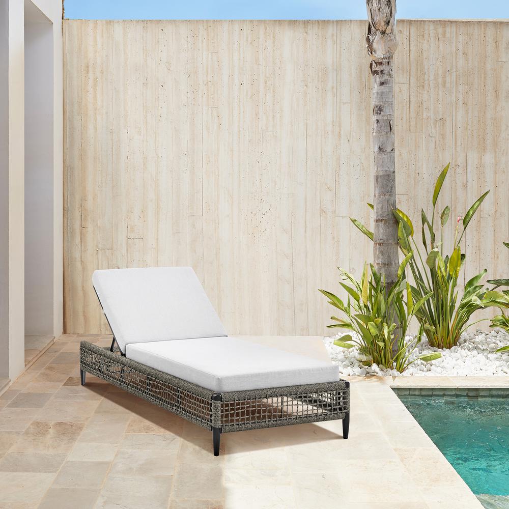 Felicia Outdoor Patio Adjustable Chaise Lounge Chair. Picture 10
