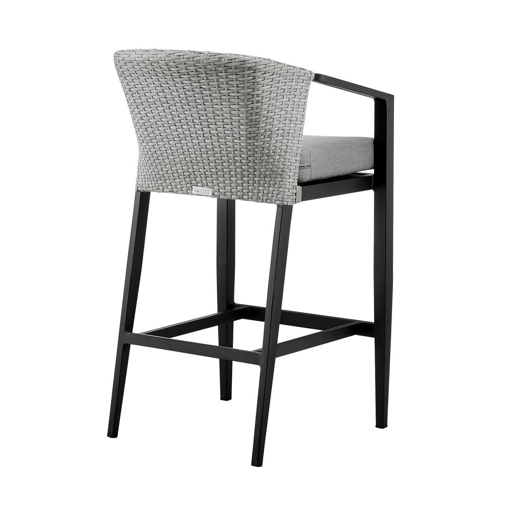 Aileen Outdoor Patio Counter Height Bar Stool. Picture 3