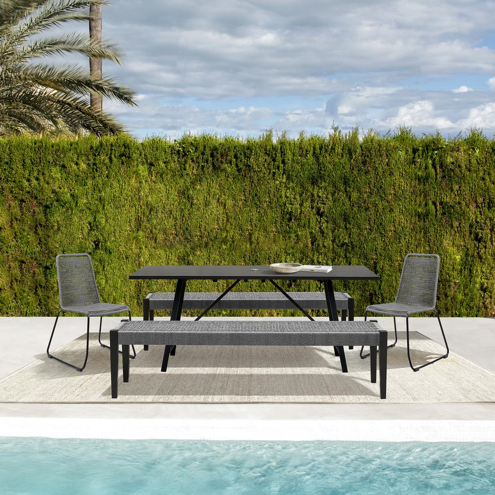 Koala Shasta and Camino 5 Piece Outdoor Dining Set. Picture 12