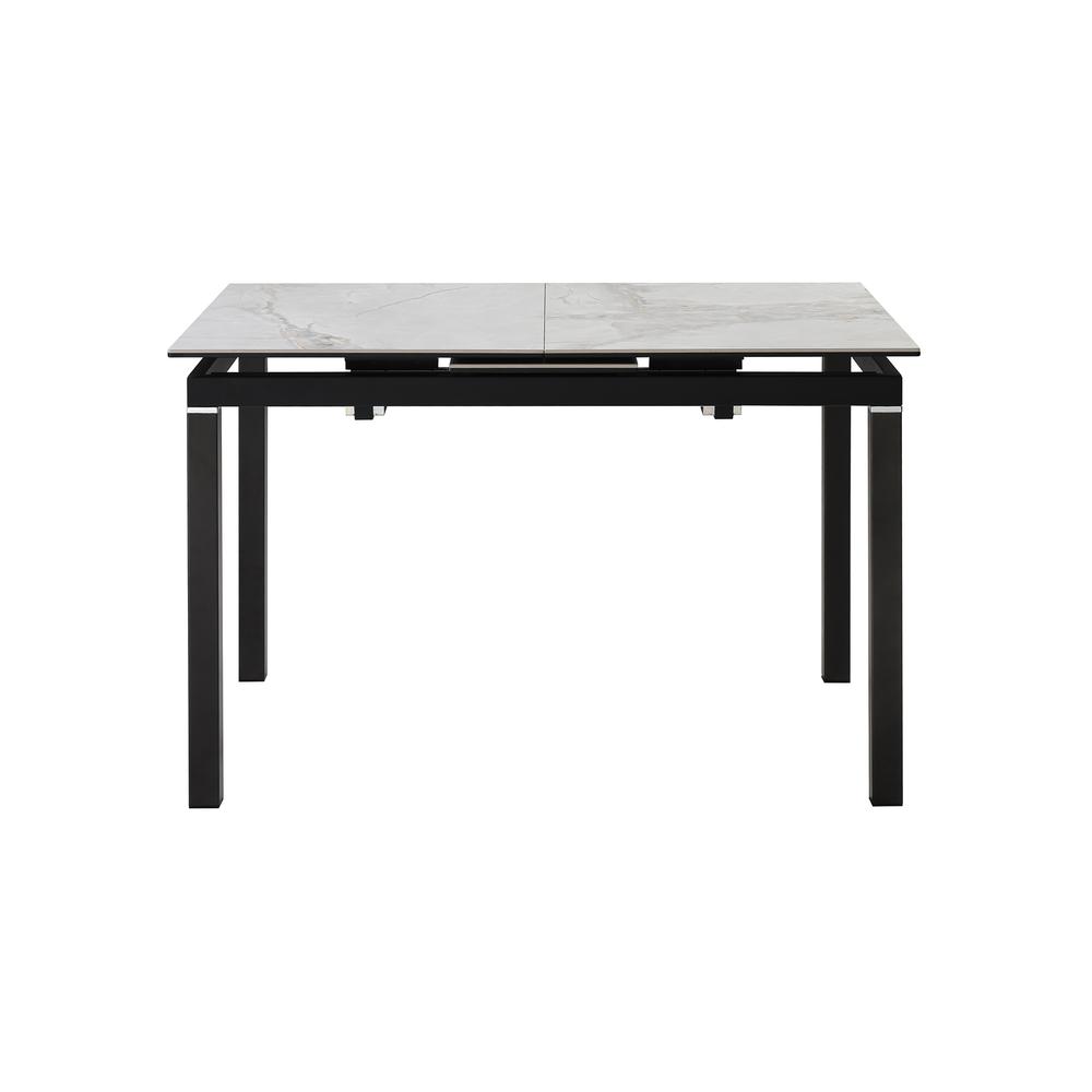Giana Extendable Dining Table in Stone and Metal. Picture 3