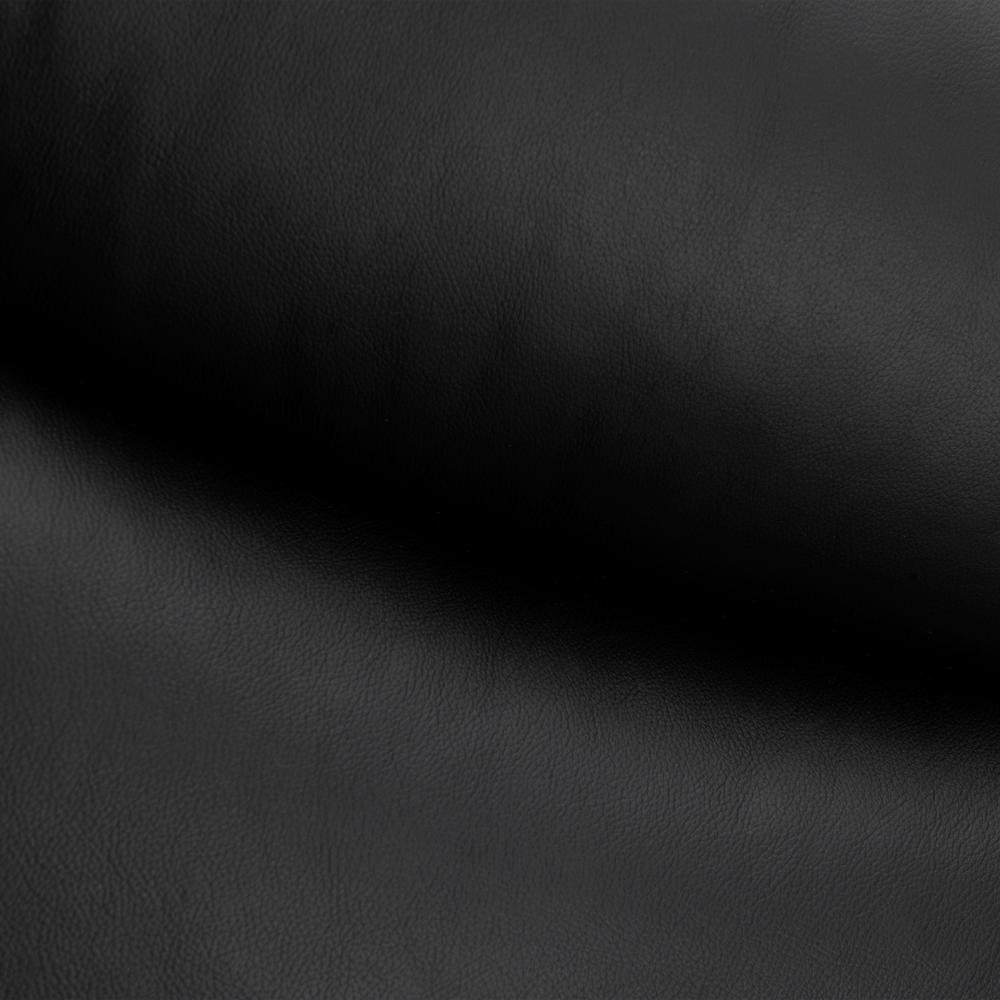 Greyson 83" Black Leather Sofa. Picture 7