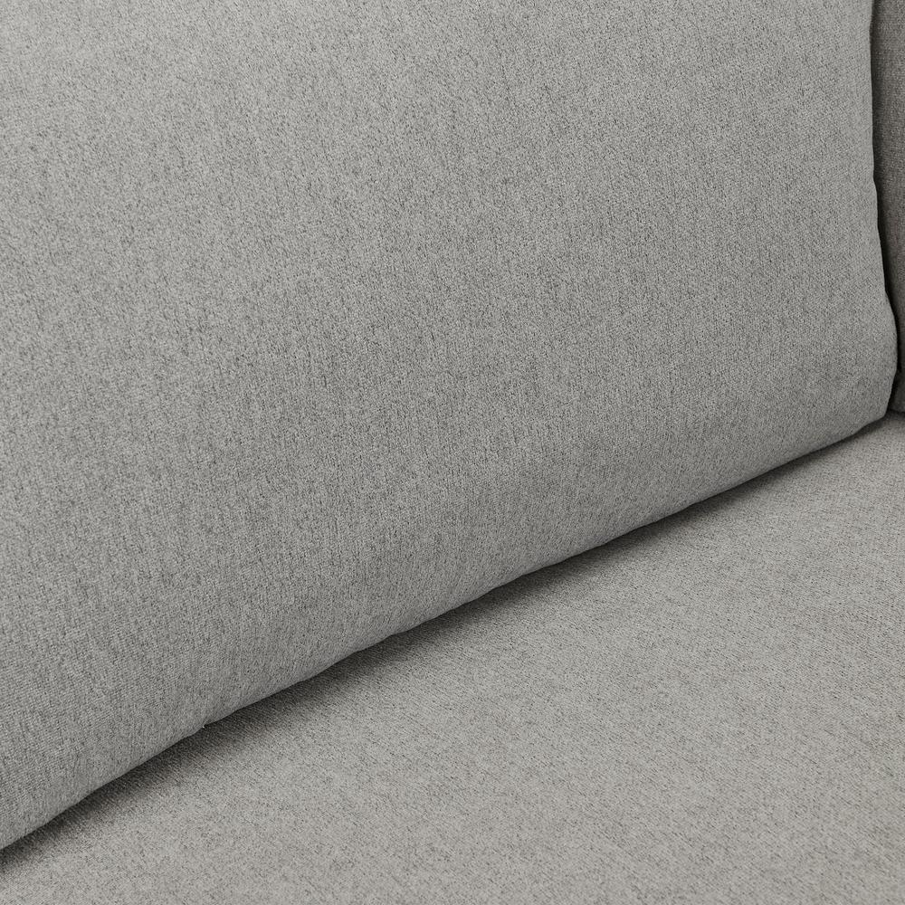 Juliett 80" Modern Power Reclining Sofa, Grey Pebble. Picture 6