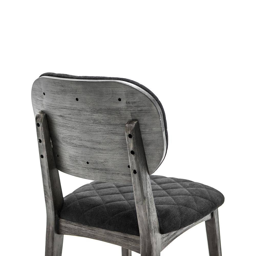 Katelyn Midnight Open Back Dining Chair - Set of 2. Picture 4