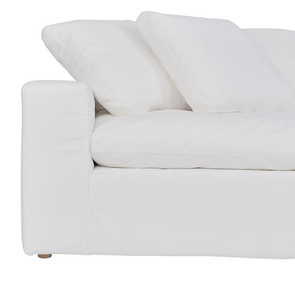 Liberty 96.5" Upholstered Sofa in Pearl. Picture 5