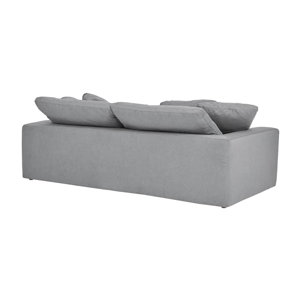 Liberty 96.5" Upholstered Sofa in Slate Gray. Picture 3