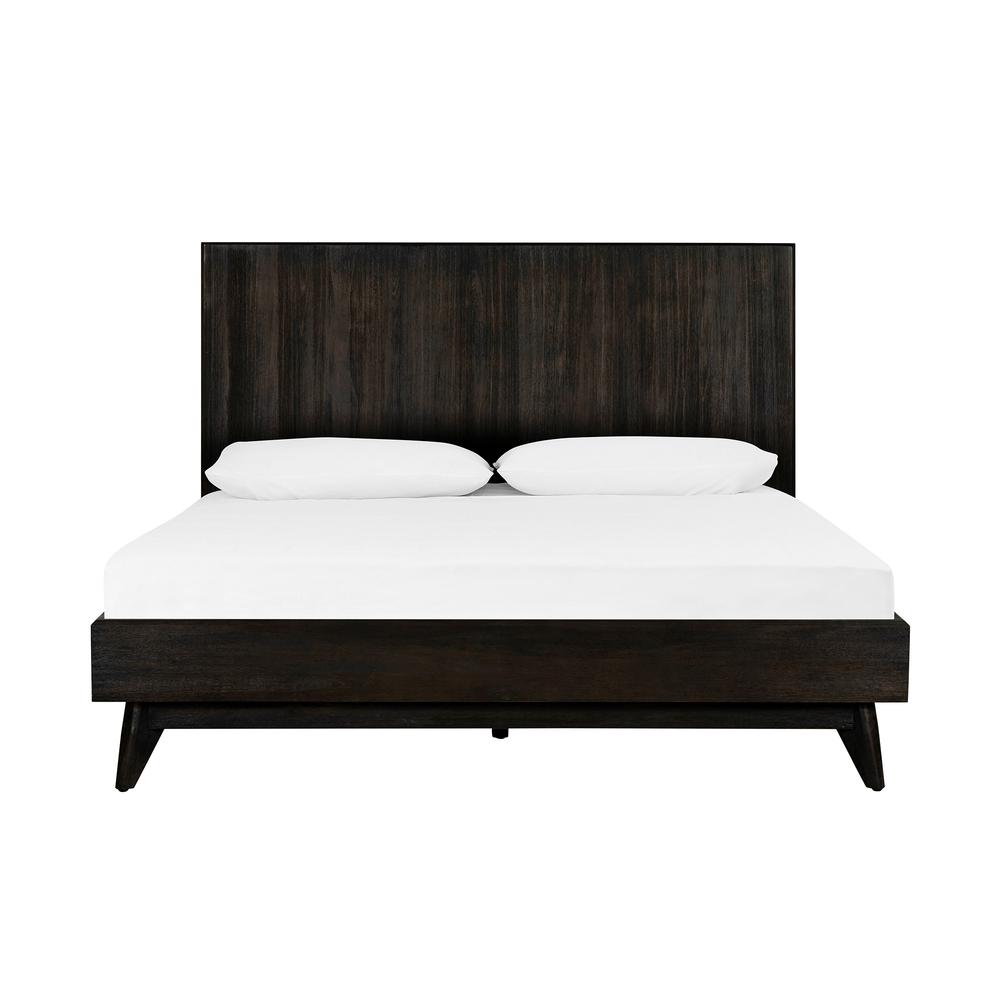 Mid-Century Platform King Bed. Picture 2