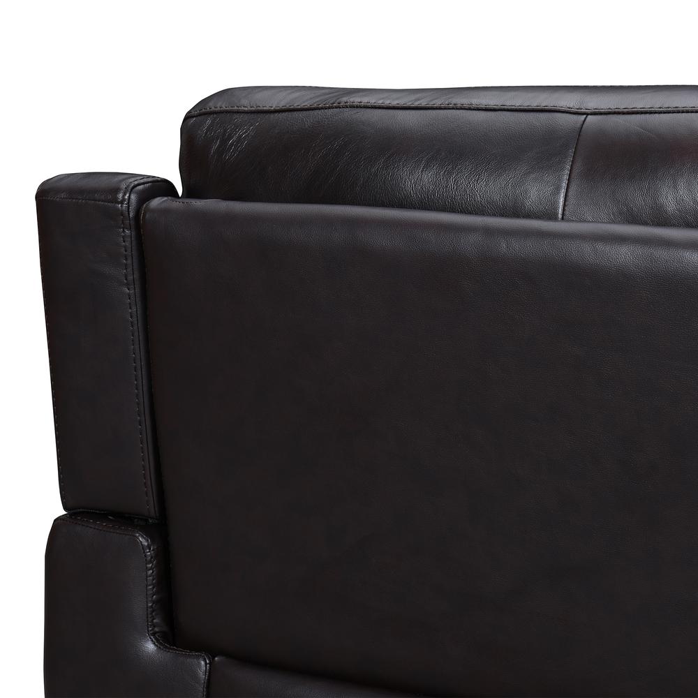 Lizette Brown Leather Power Recliner with USB. Picture 5