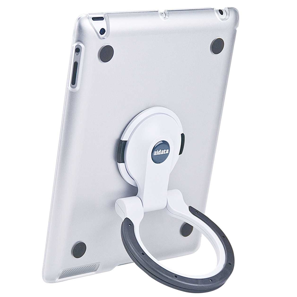 MultiStand (iPad 2/3/4) (Clear Shell/White-Black Ring). Picture 1