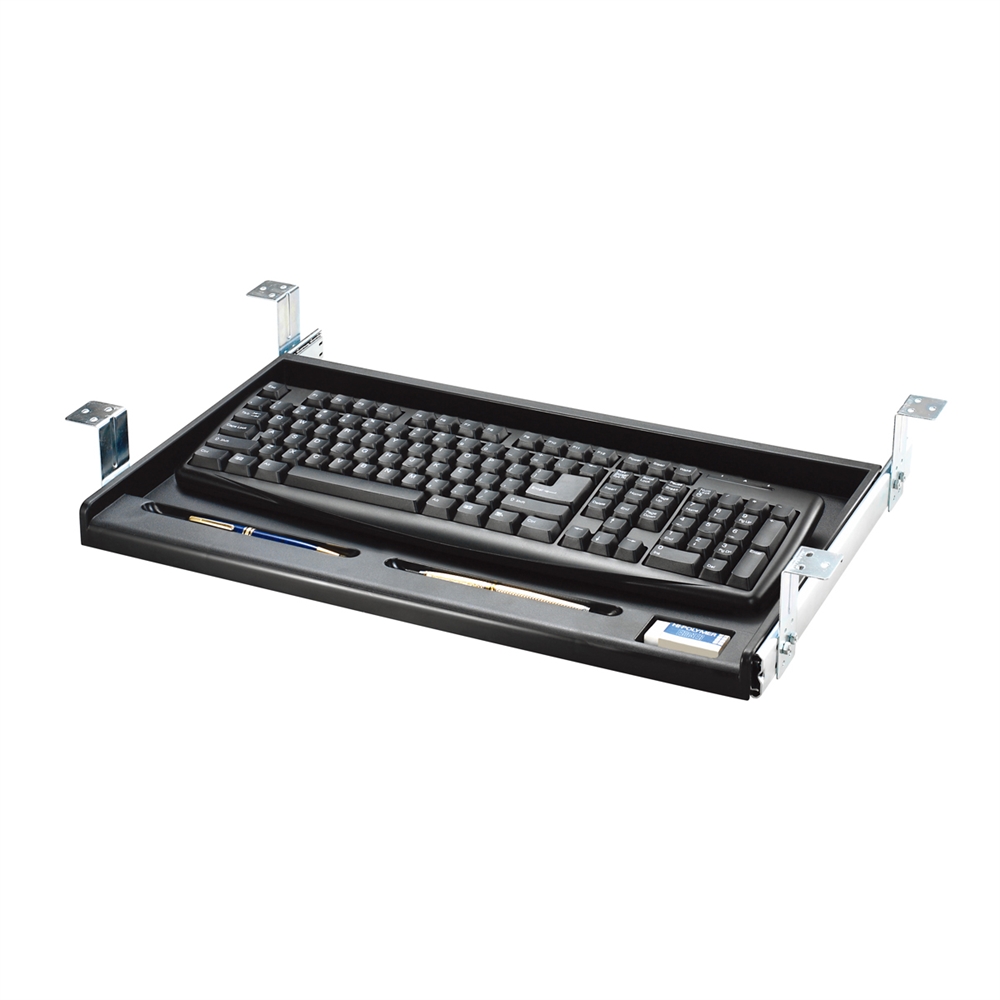 Standard Under Desk Keyboard Tray (Black). Picture 2