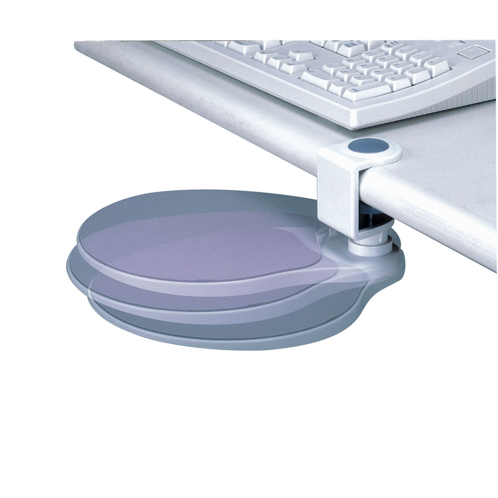 Under-Desk Mouse Platform (Platinum). Picture 2