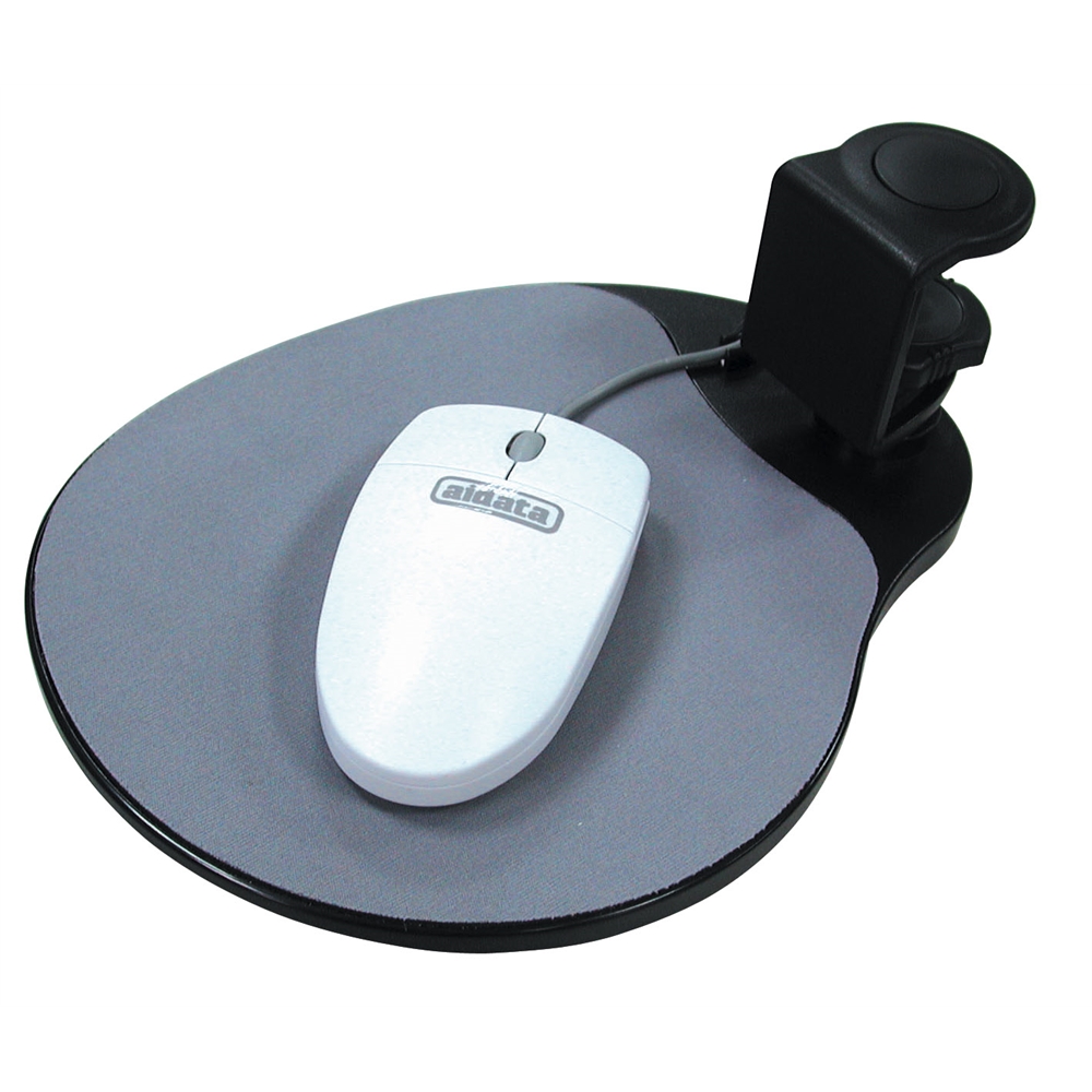 Under-Desk Mouse Platform (Platinum). Picture 3