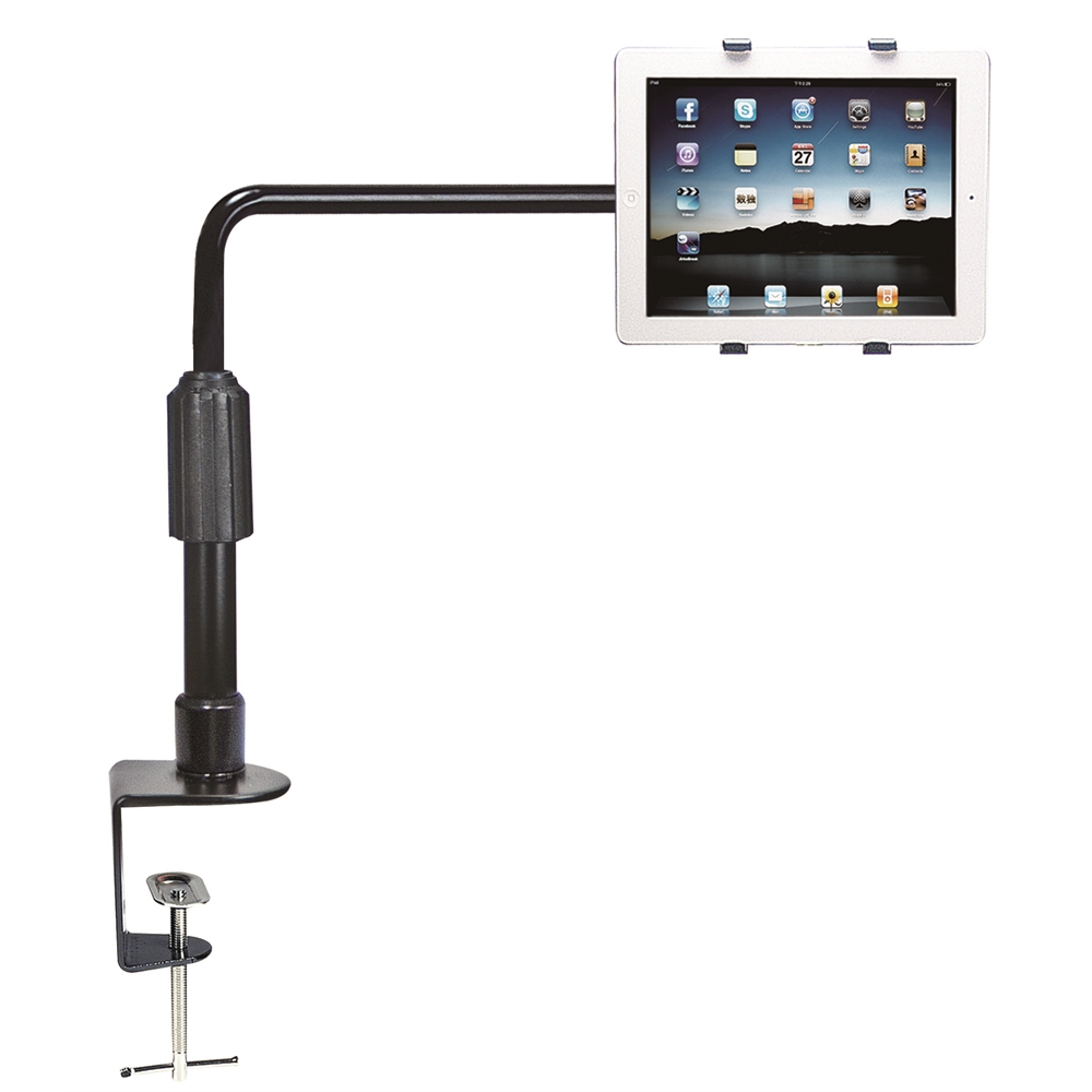 Universal Tablet Desk Clamp ViewStand. Picture 1