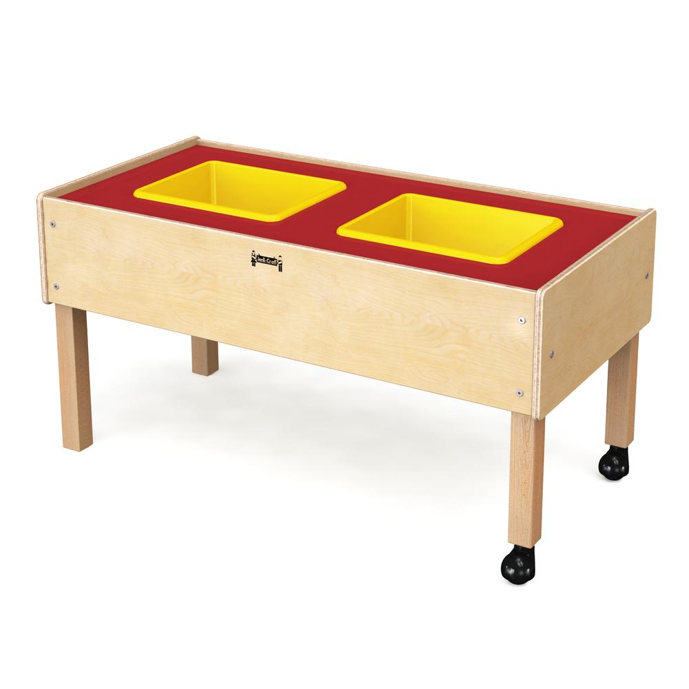 Toddler 2 Tub Sensory Table. Picture 1