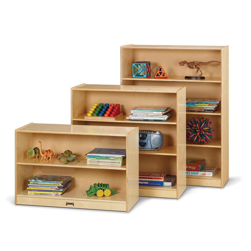 Jonti-Craft® Fixed Straight-Shelf Bookcase. Picture 1