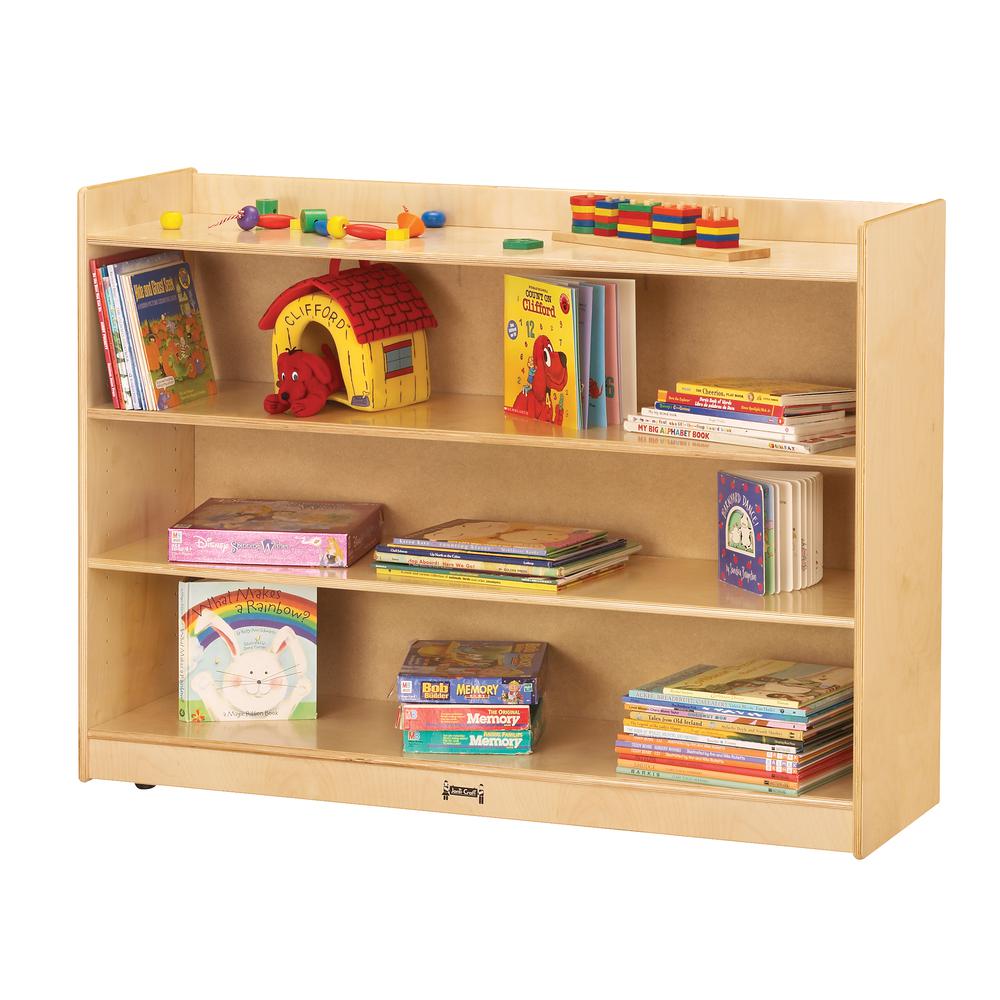 Adjustable Mobile Bookcase with Lip. Picture 2