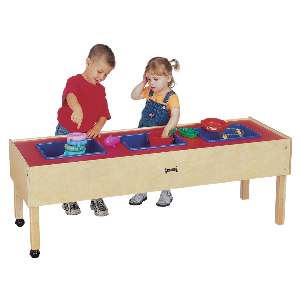 Toddler 3 Tub Sensory Table. Picture 1