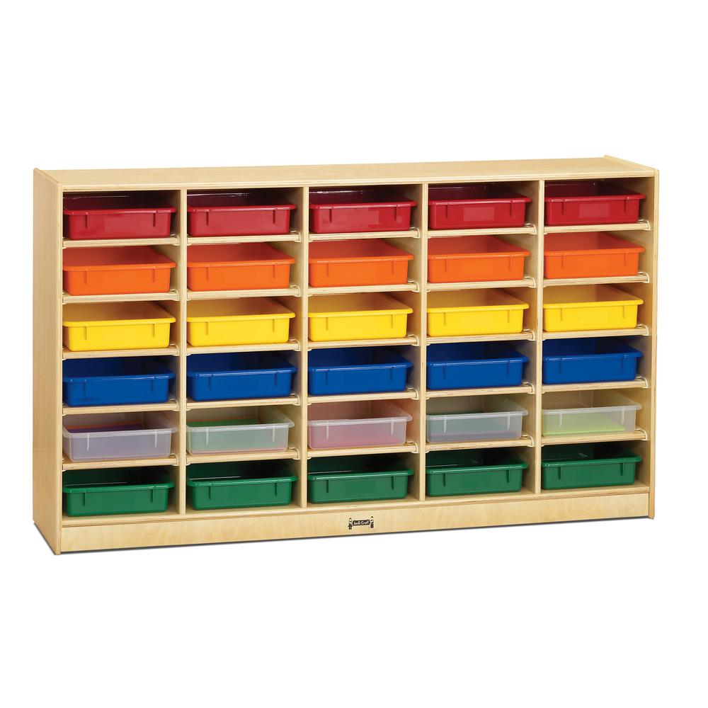 30 Paper-Tray Mobile Storage - with Colored Paper-Trays. Picture 2