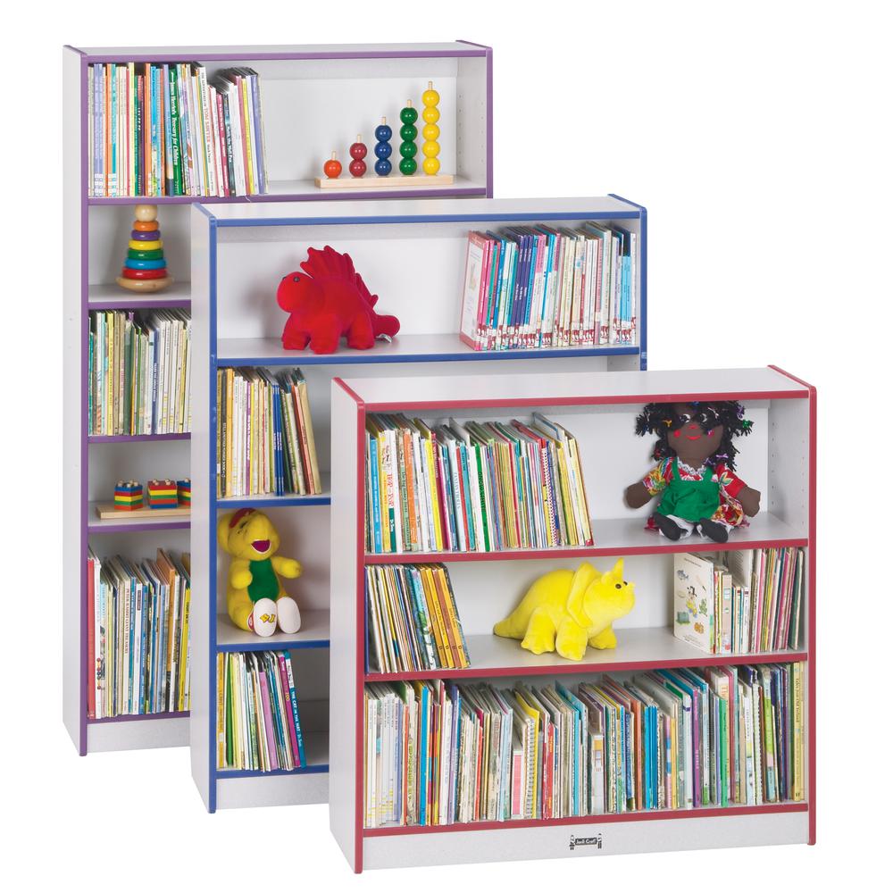 Short Bookcase - Navy. Picture 2