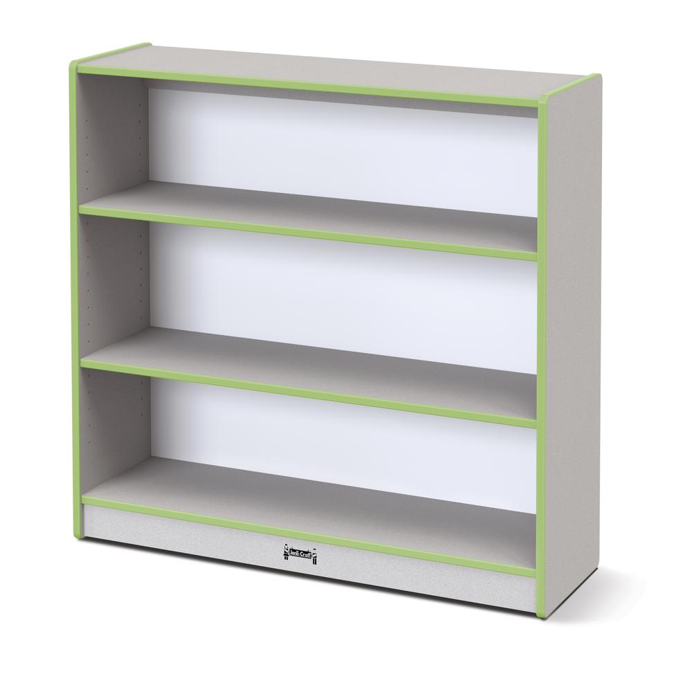 Short Bookcase - Key Lime Green. Picture 1