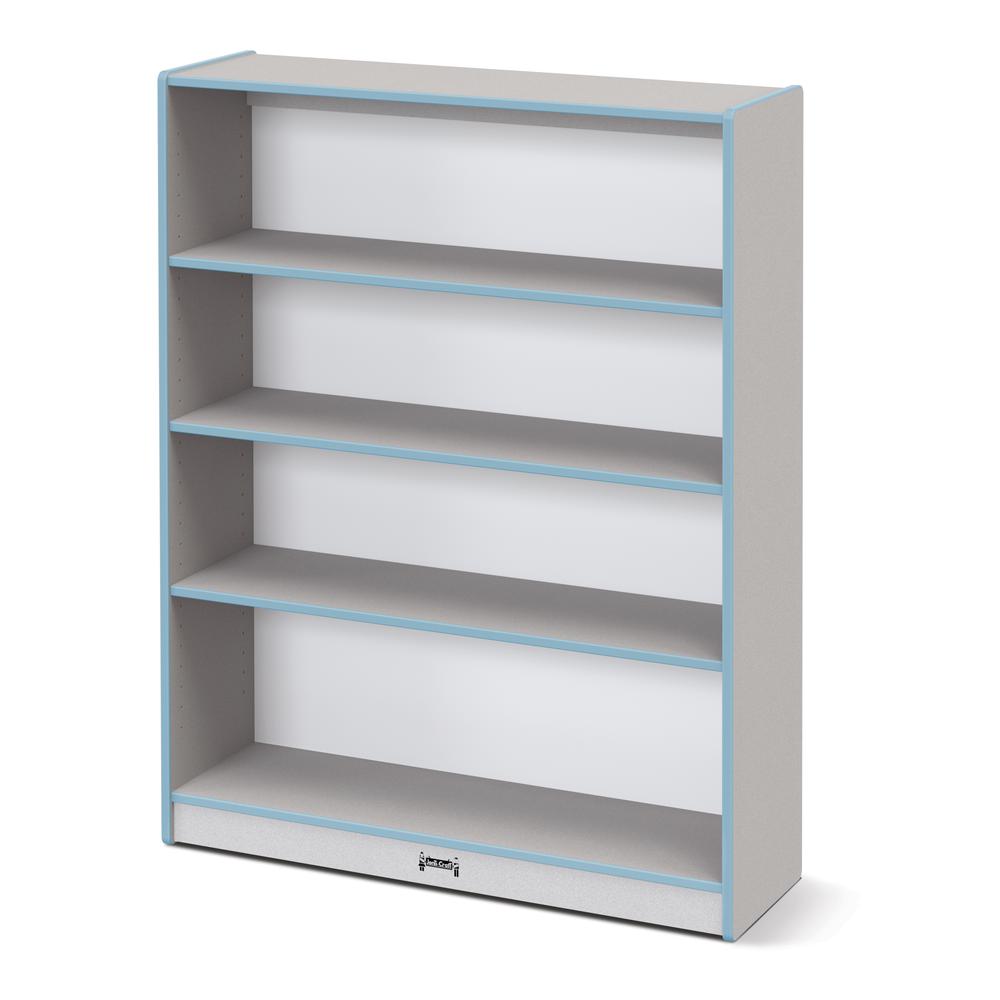 Standard Bookcase - Coastal Blue. Picture 1