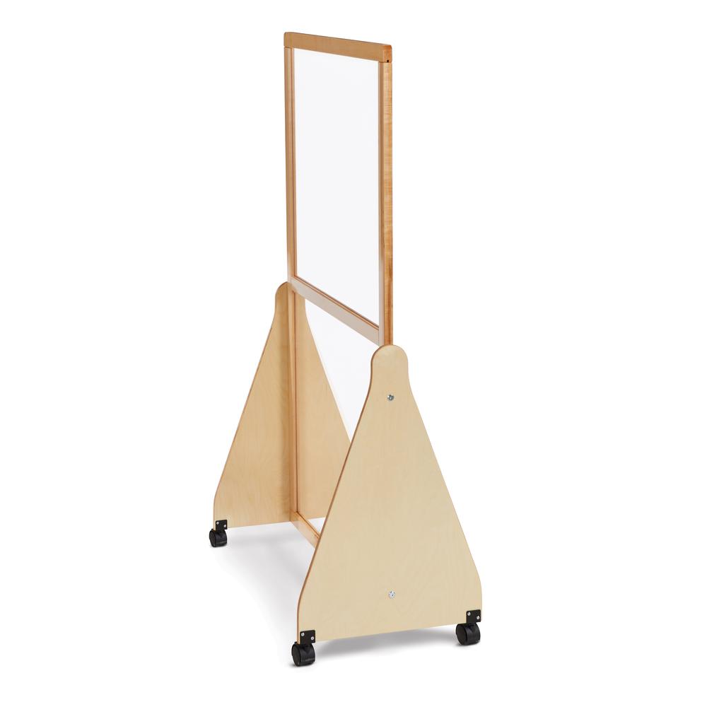 Jonti-Craft® See-Thru Small Mobile Space Divider. The main picture.