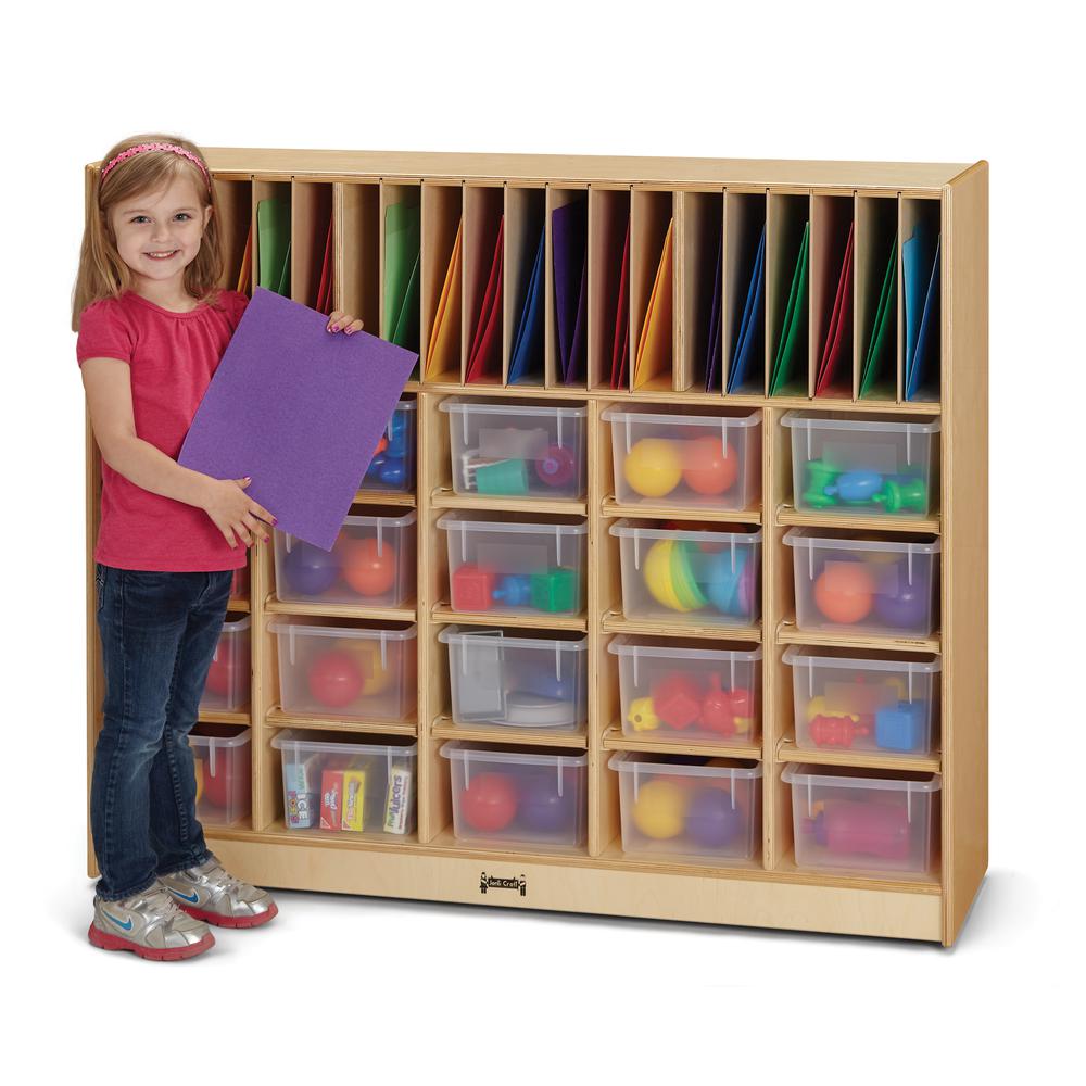 Classroom Organizer - with Clear Trays. Picture 1