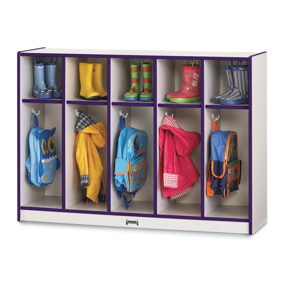 Toddler 5 Section Coat Locker. Picture 3