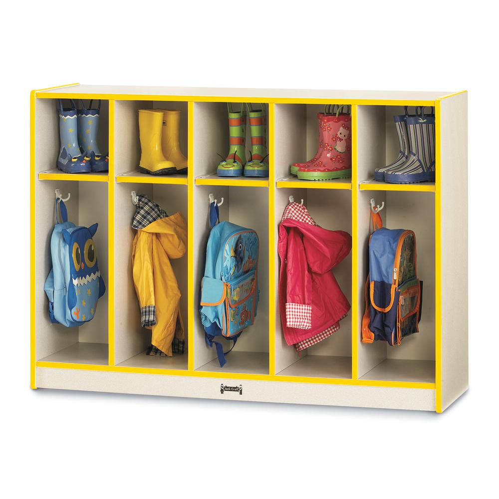Toddler 5 Section Coat Locker. Picture 5