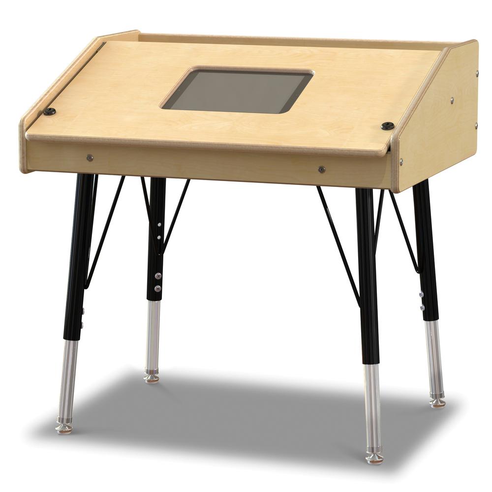 Jonti-Craft® Dual Tablet Table - Mobile. Picture 3