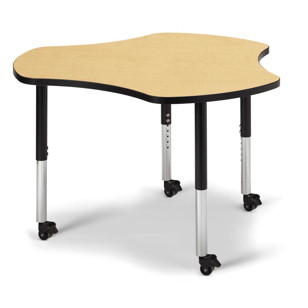 Collaborative Table Mobility Kit (4) - Black. Picture 11