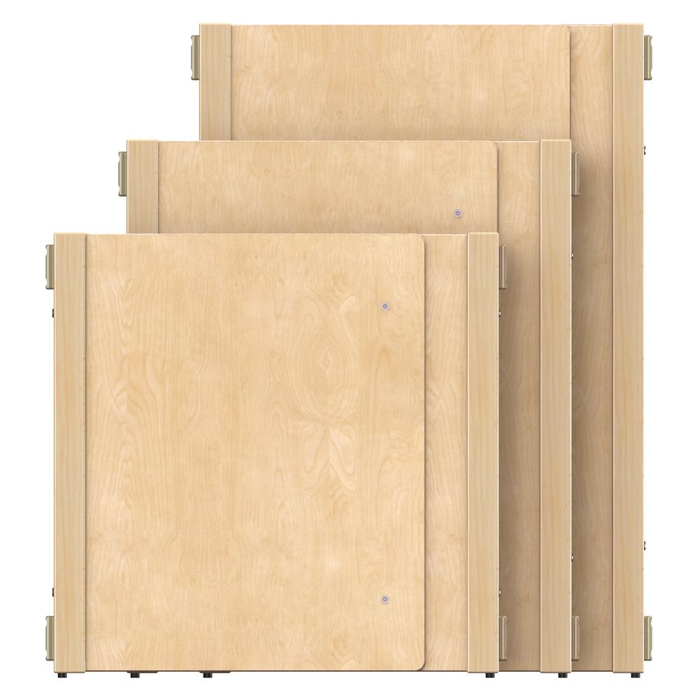 Accordion Panel - T-height - 24" To 36" Wide - Plywood. Picture 4
