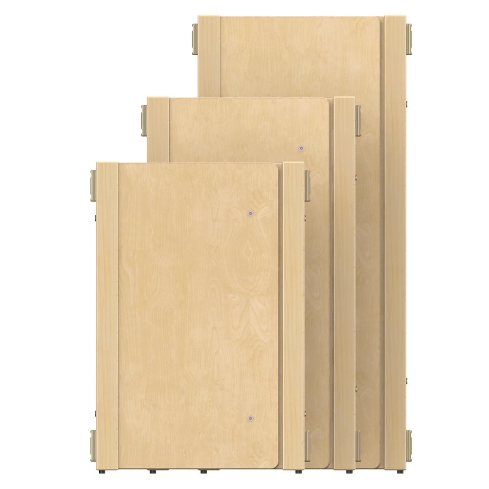 Accordion Panel - E-height - 16" To 24" Wide - Plywood. Picture 4