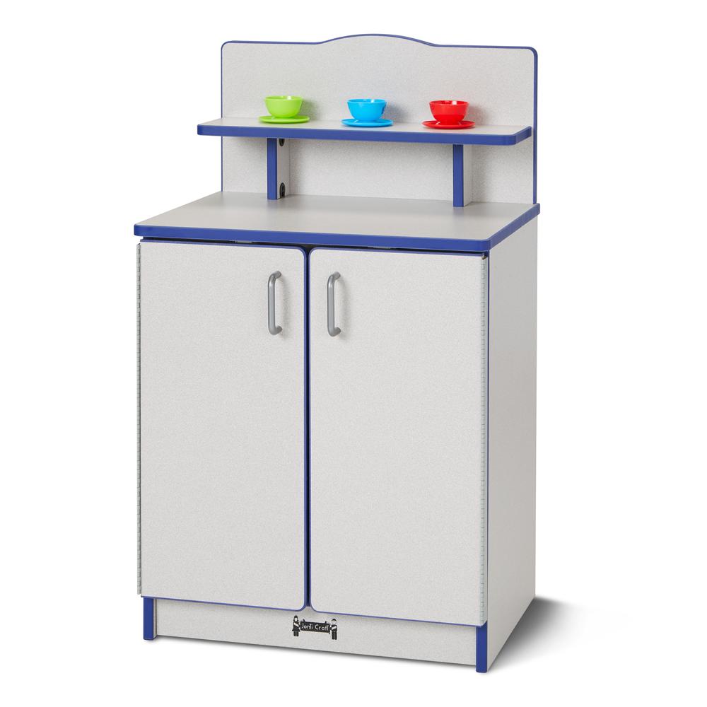 Rainbow Accents® Culinary Creations Kitchen Cupboard - Blue. Picture 1