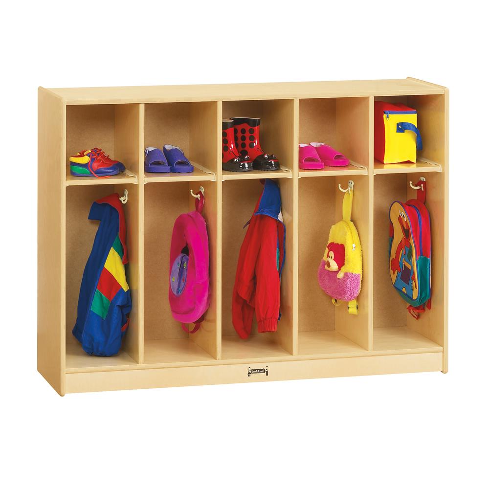 Toddler 5 Section Coat Locker. Picture 1