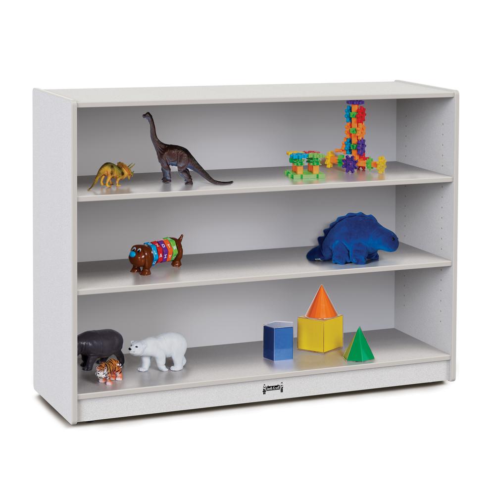 Super-Sized Adjustable Mobile Straight-Shelf. Picture 1
