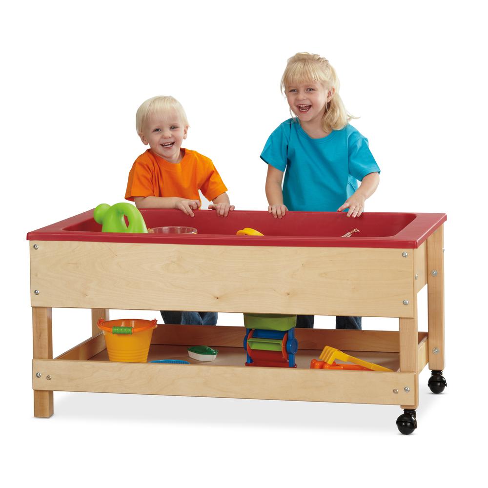 Toddler Sensory Table with Shelf. Picture 1