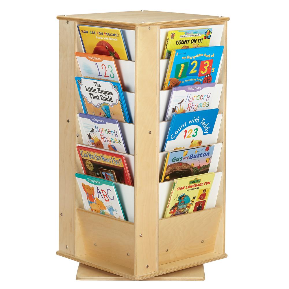 Revolving Small Literacy Tower. Picture 1