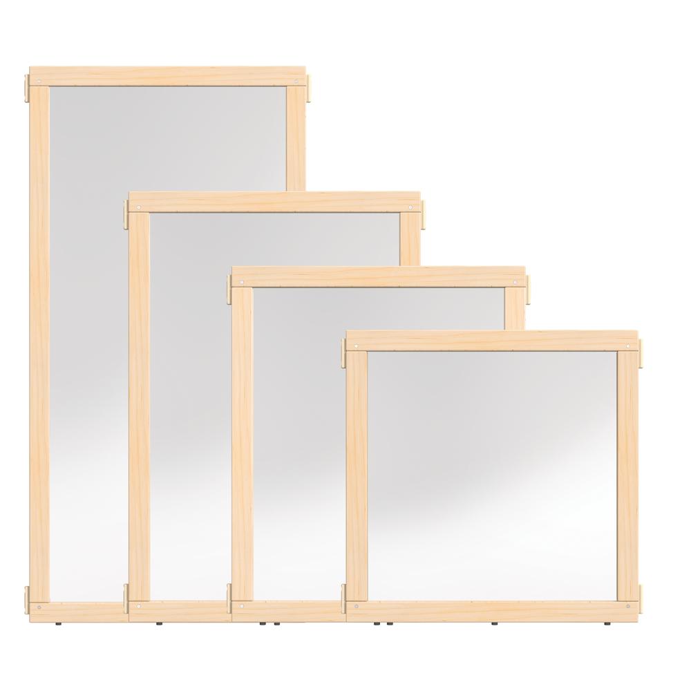 Panel - T-height - 36" Wide - Mirror. Picture 4