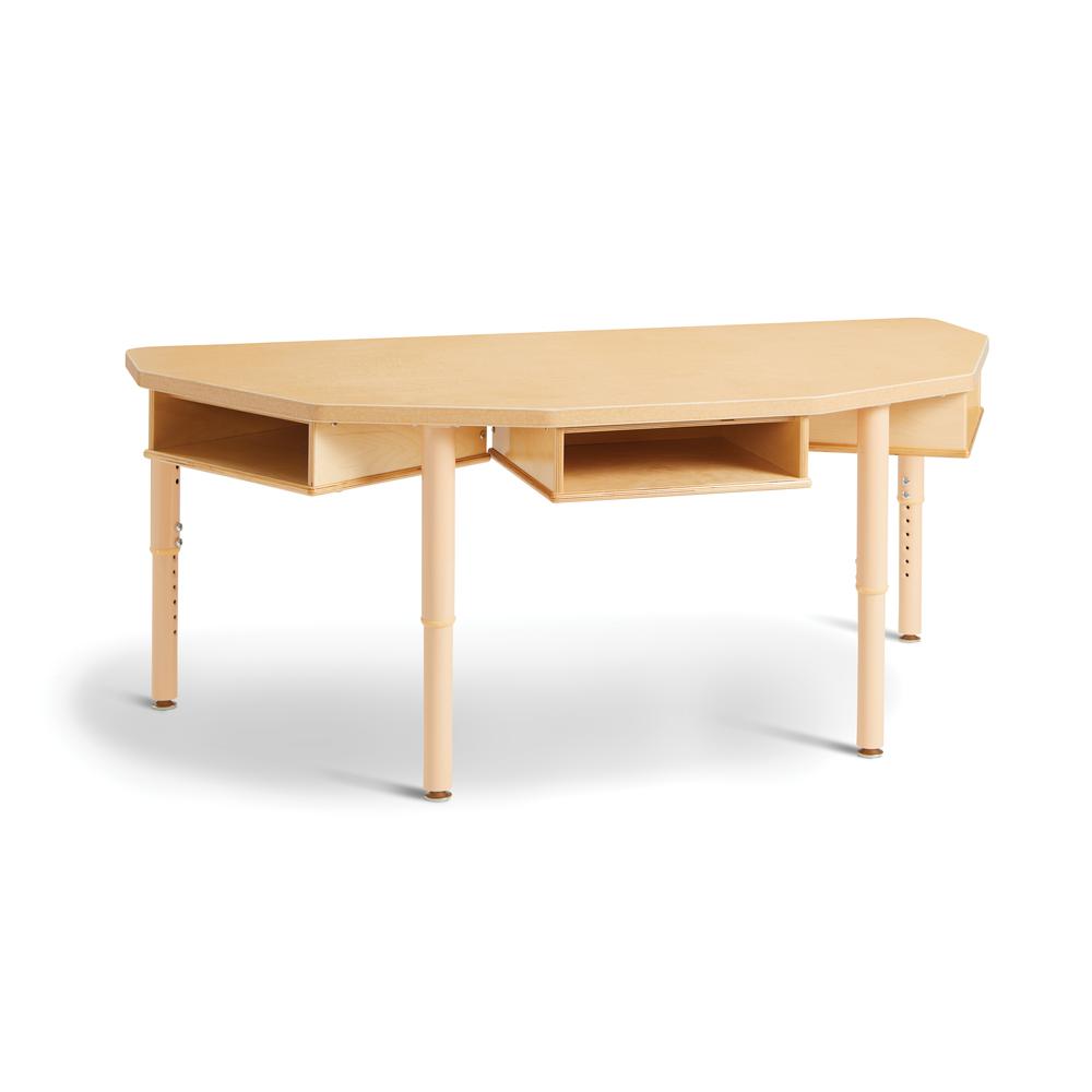 Jonti-Craft® Trio Table with Storage. Picture 1
