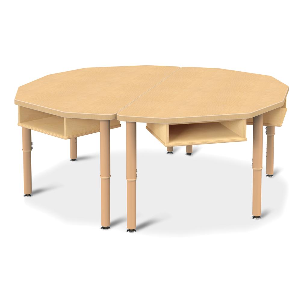 Jonti-Craft® Trio Table with Storage. Picture 2