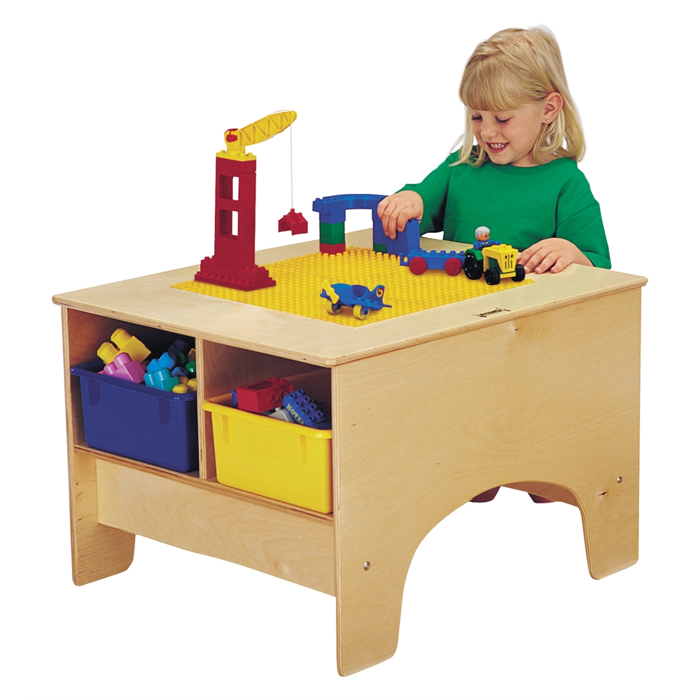 KYDZ Building Table - Duplo Compatible - without Tubs. Picture 1