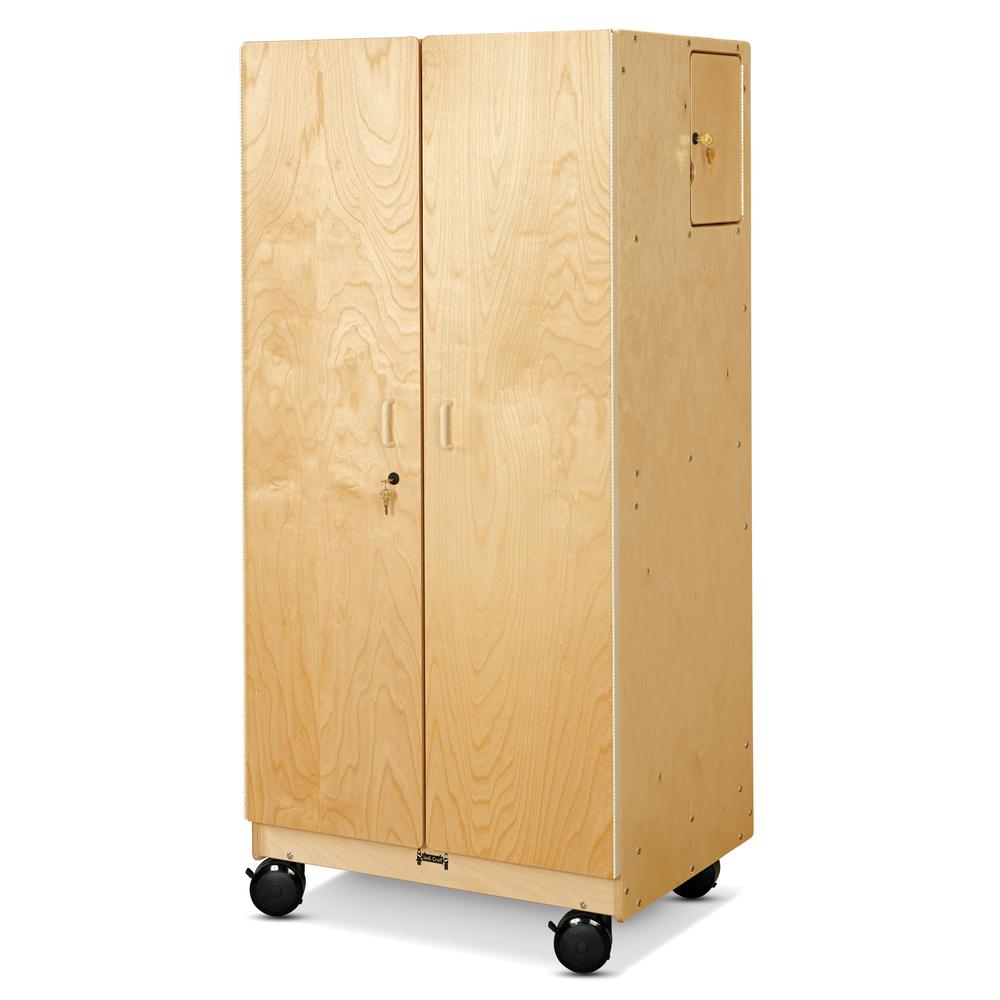 Hideaway Storage Cabinet – Mobile. Picture 2