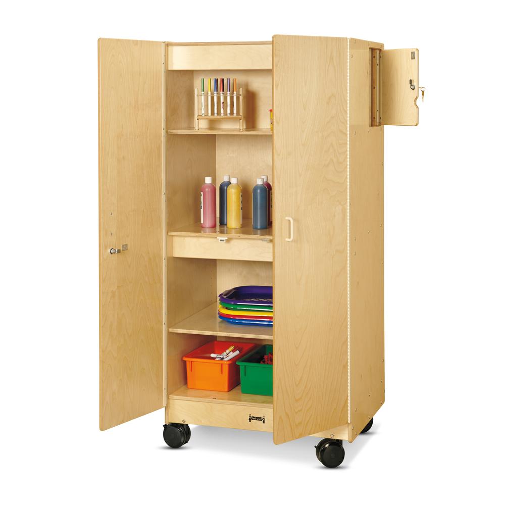 Hideaway Storage Cabinet – Mobile. Picture 1